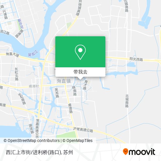 西汇上市街/进利桥(路口)地图