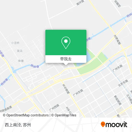 西上南泾地图