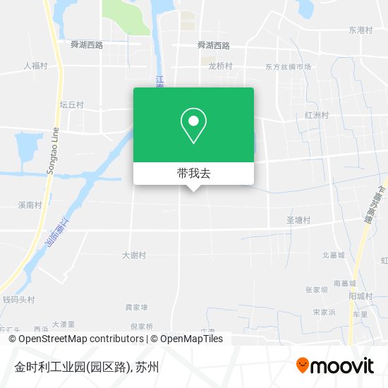 金时利工业园(园区路)地图