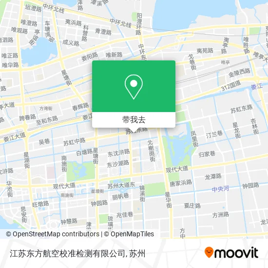 江苏东方航空校准检测有限公司地图