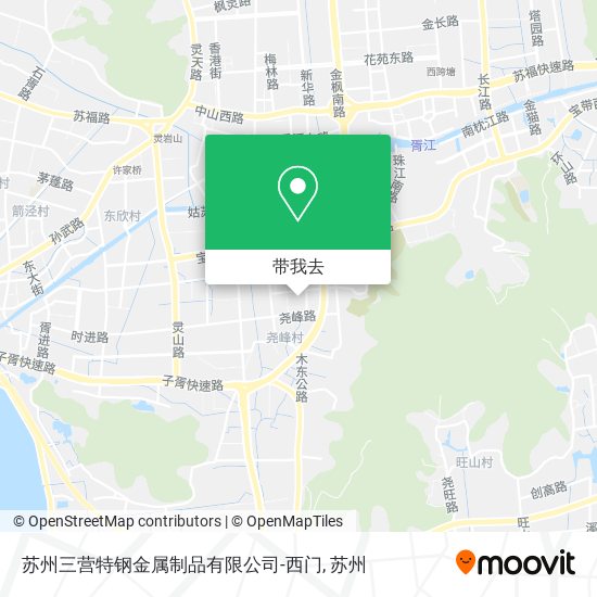 苏州三营特钢金属制品有限公司-西门地图