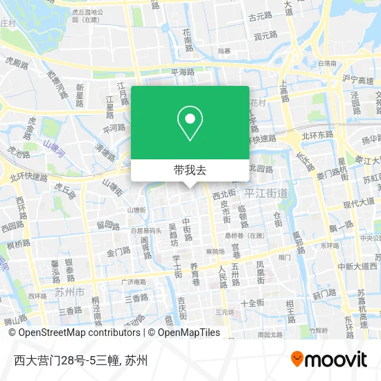 西大营门28号-5三幢地图