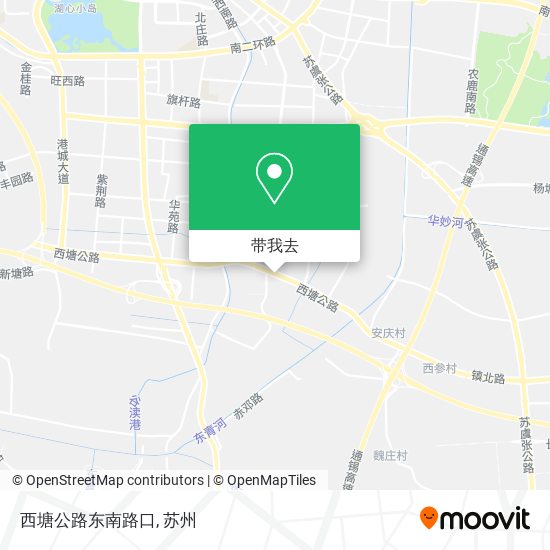 西塘公路东南路口地图