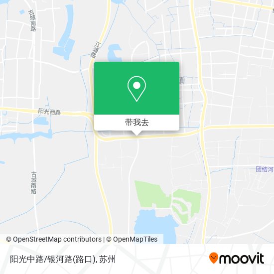 阳光中路/银河路(路口)地图