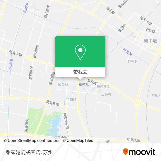 张家港鹿杨客房地图