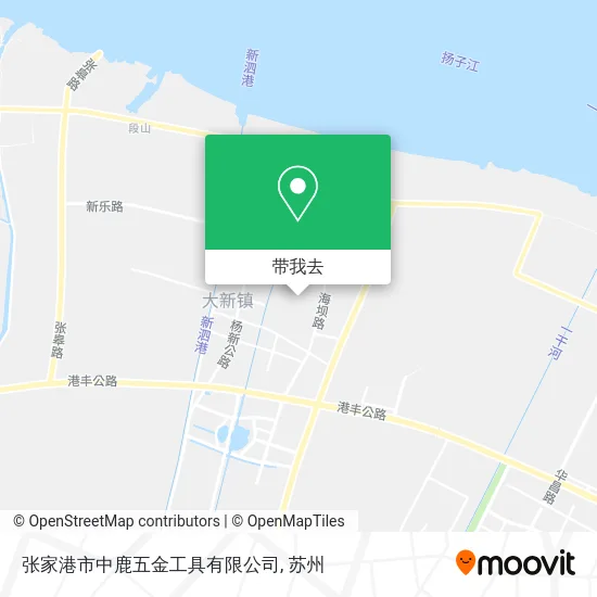 张家港市中鹿五金工具有限公司地图