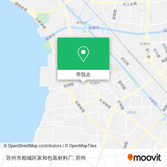 苏州市相城区家和包装材料厂地图
