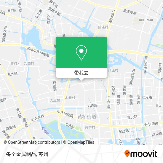 备全金属制品地图