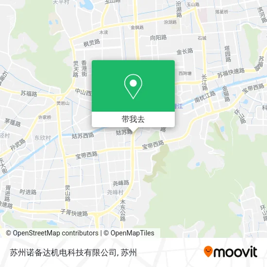 苏州诺备达机电科技有限公司地图