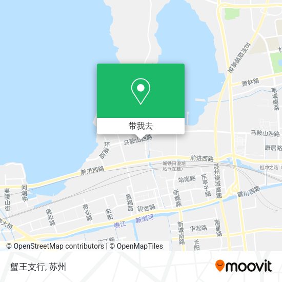 蟹王支行地图