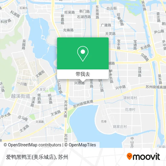 爱鸭黑鸭王(美乐城店)地图