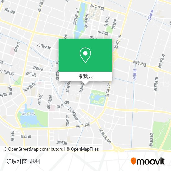 明珠社区地图