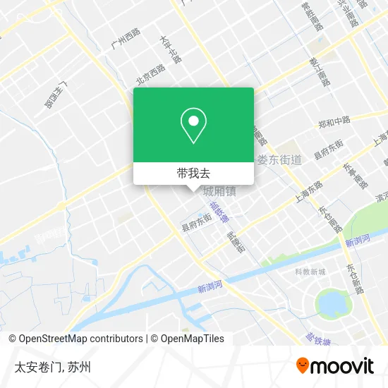太安卷门地图