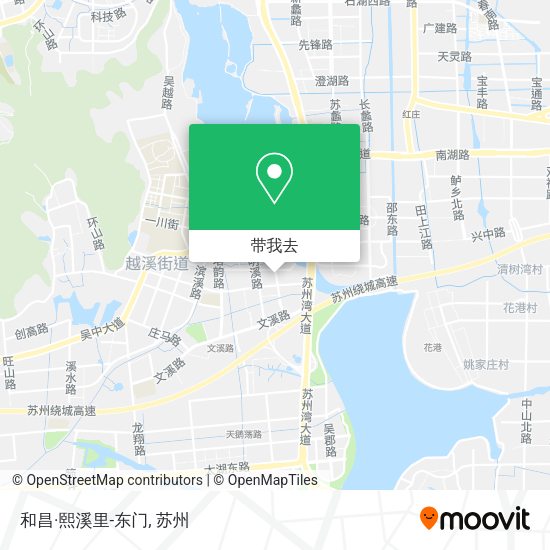 和昌·熙溪里-东门地图