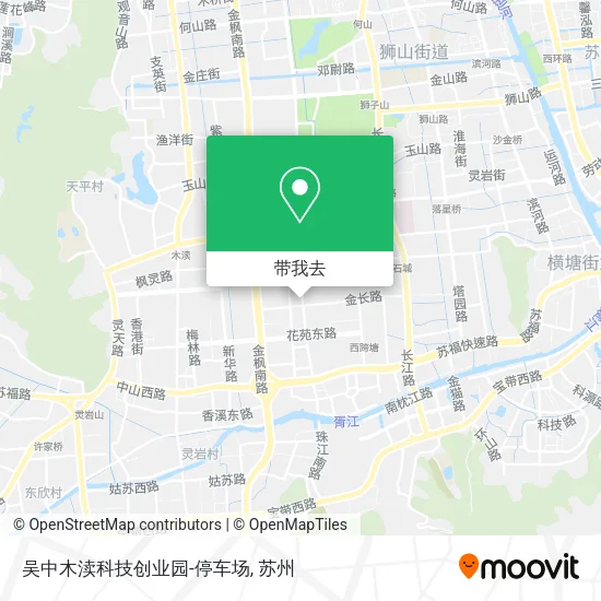 吴中木渎科技创业园-停车场地图