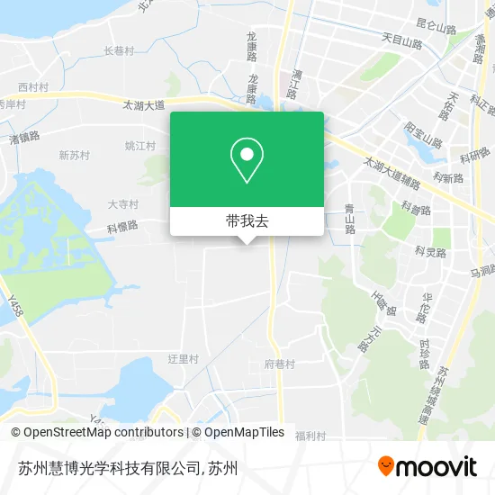 苏州慧博光学科技有限公司地图