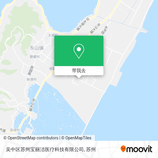吴中区苏州宝丽洁医疗科技有限公司地图