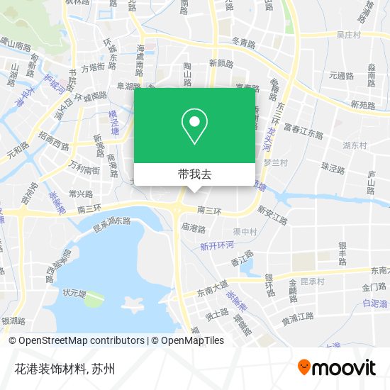 花港装饰材料地图