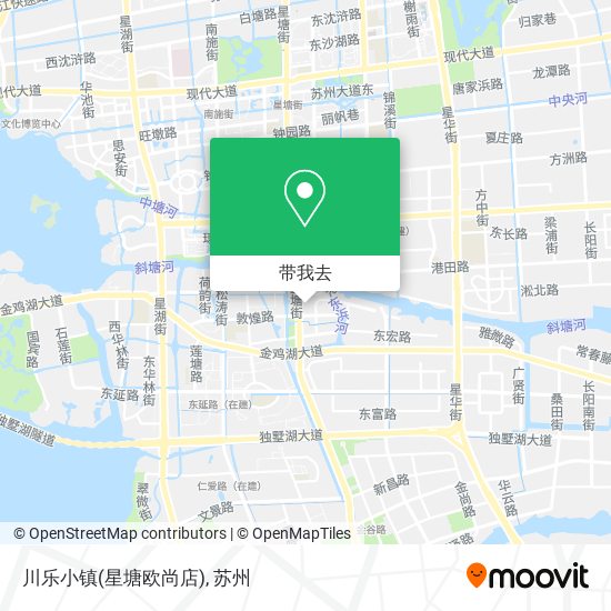 川乐小镇(星塘欧尚店)地图