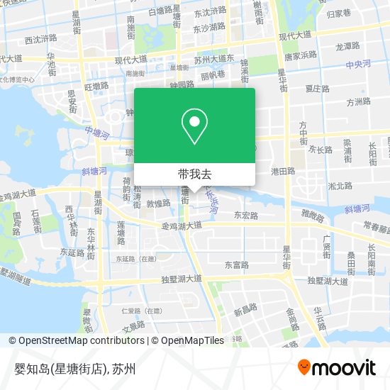 婴知岛(星塘街店)地图