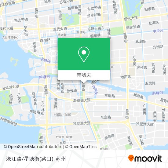 淞江路/星塘街(路口)地图