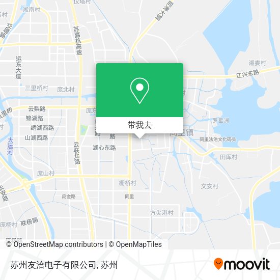 苏州友洽电子有限公司地图