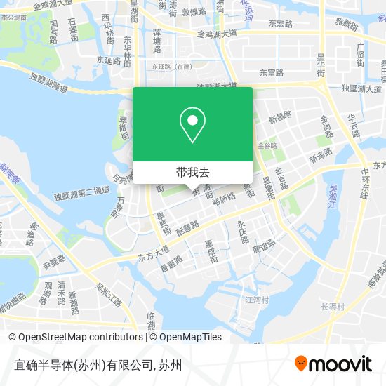 宜确半导体(苏州)有限公司地图