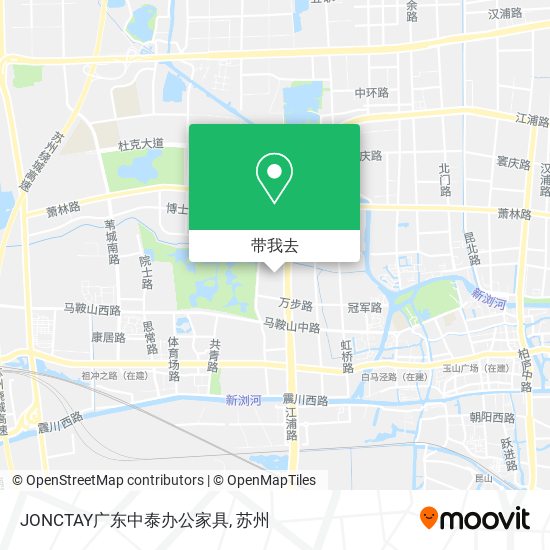JONCTAY广东中泰办公家具地图