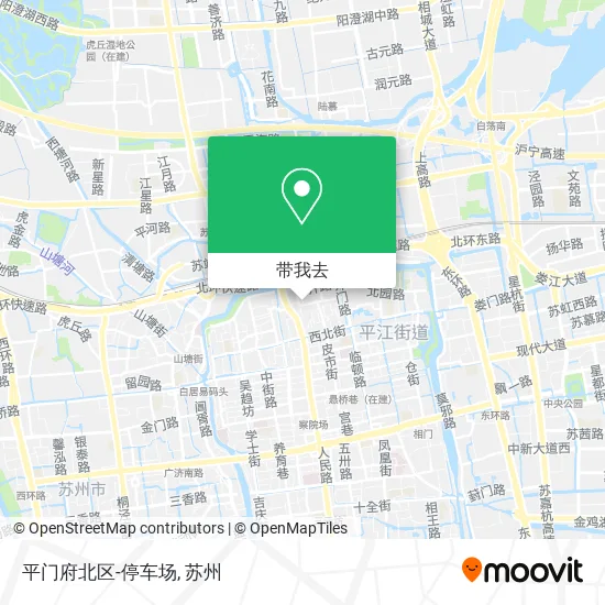 平门府北区-停车场地图