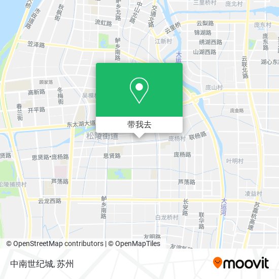 中南世纪城地图