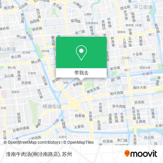淮南牛肉汤(桐泾南路店)地图