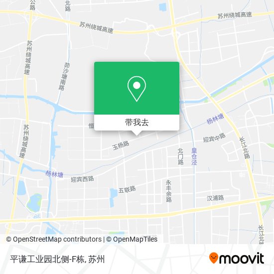 平谦工业园北侧-F栋地图