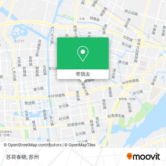苏荷春晓地图