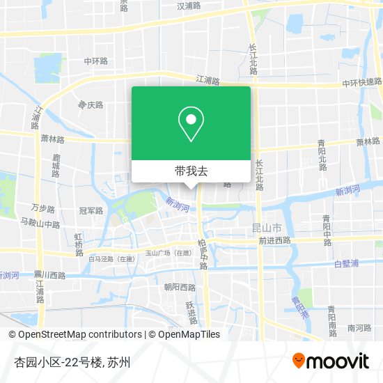 杏园小区-22号楼地图