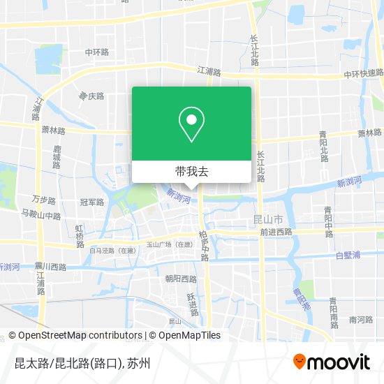 昆太路/昆北路(路口)地图