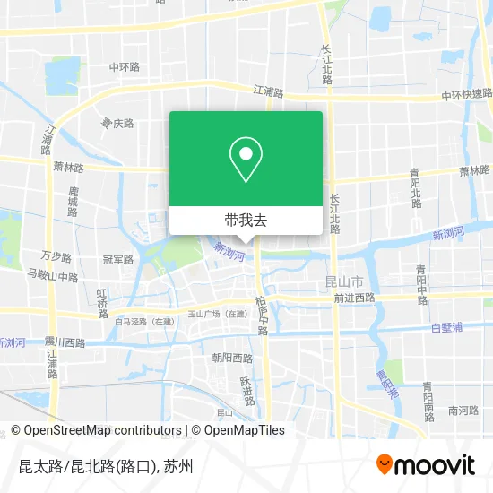 昆太路/昆北路(路口)地图