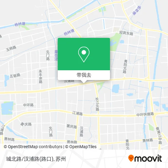 城北路/汉浦路(路口)地图