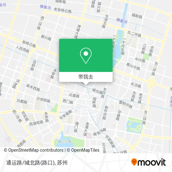 通运路/城北路(路口)地图