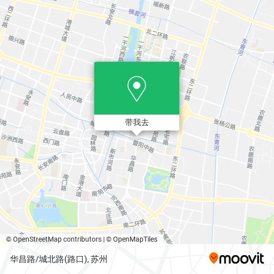 华昌路/城北路(路口)地图