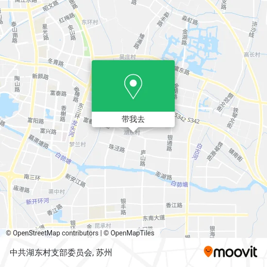 中共湖东村支部委员会地图