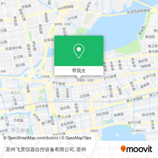苏州飞景仪器自控设备有限公司地图