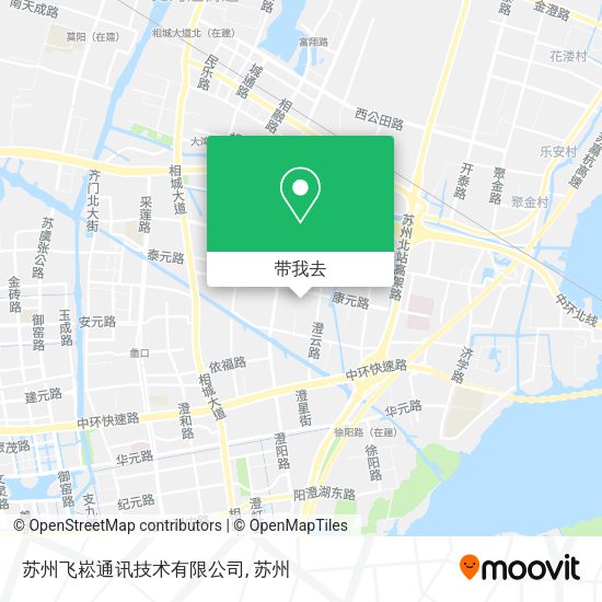 苏州飞崧通讯技术有限公司地图