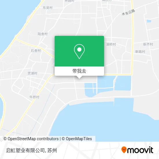 启虹塑业有限公司地图