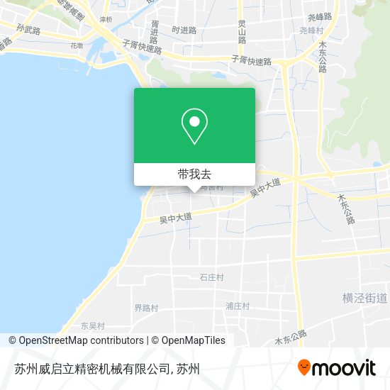 苏州威启立精密机械有限公司地图