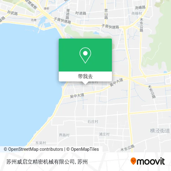 苏州威启立精密机械有限公司地图