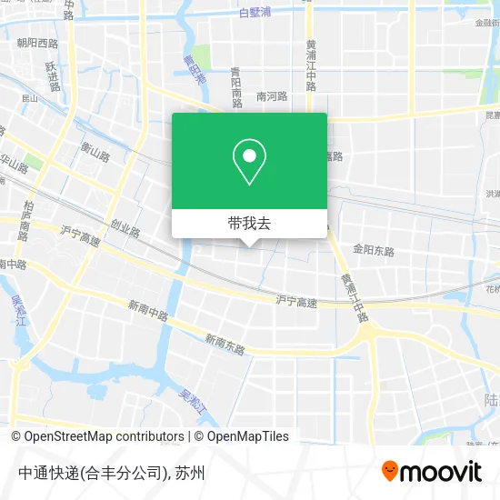 中通快递(合丰分公司)地图