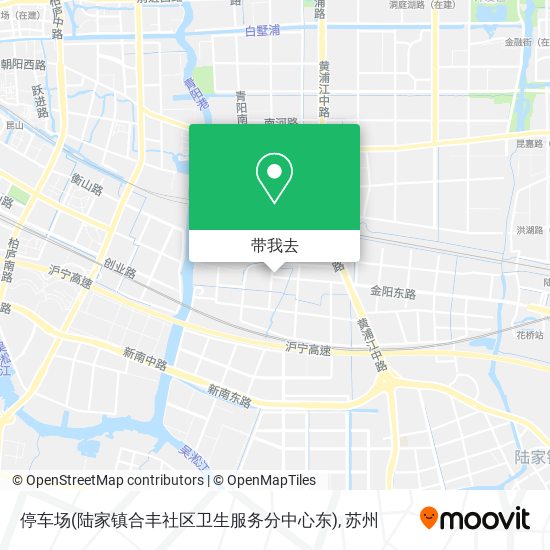 停车场(陆家镇合丰社区卫生服务分中心东)地图