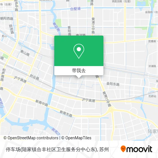 停车场(陆家镇合丰社区卫生服务分中心东)地图