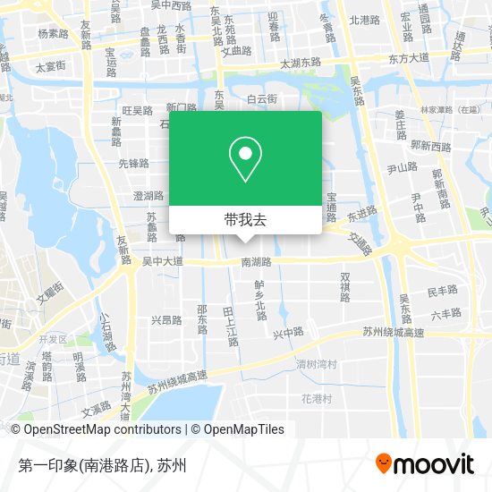 第一印象(南港路店)地图