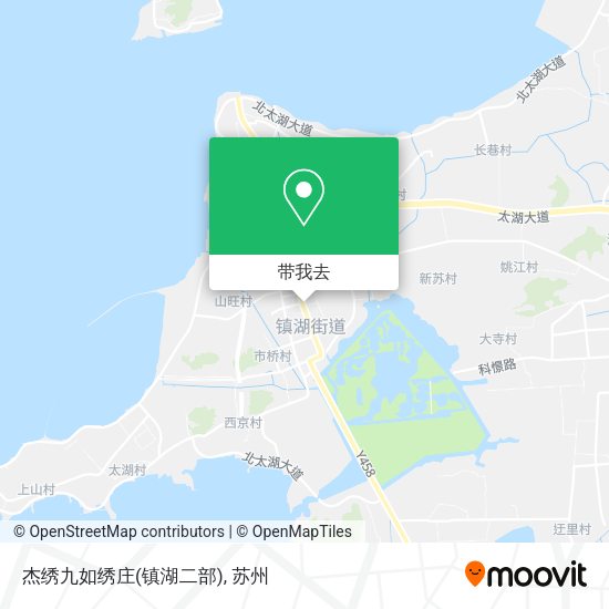 杰绣九如绣庄(镇湖二部)地图